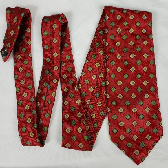 Robert Talbott Red Best of Class Silk Tie - Picture 2 of 6
